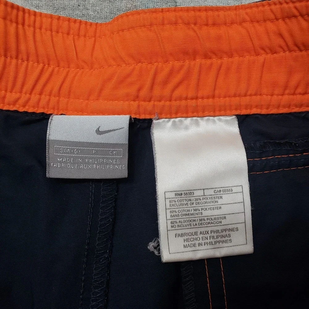 Vintage Nike Shorts Womens  Small Blue Y2k Pockets Drawstring